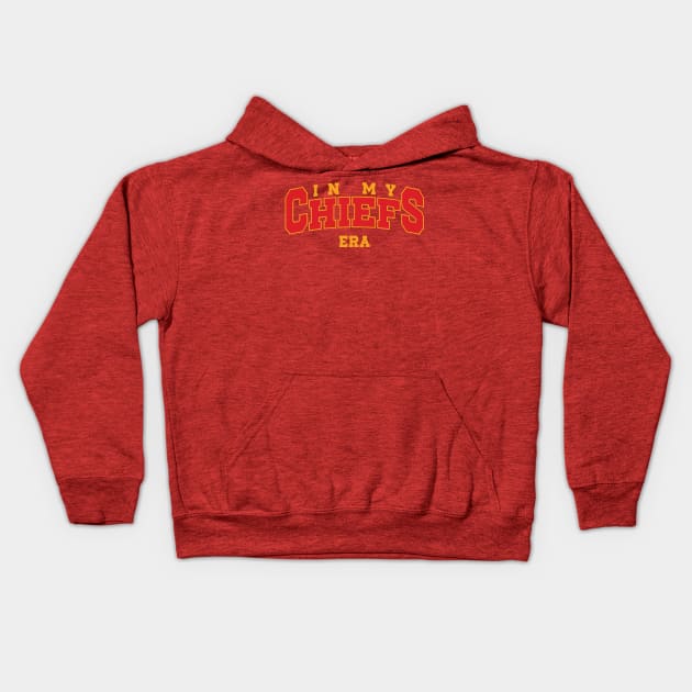 In My Chiefs Era v2 Kids Hoodie by Emma